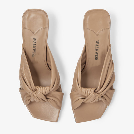 Biscuit Nappa Mules
